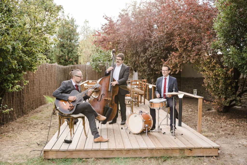 Trio jazz mariage Bordeaux